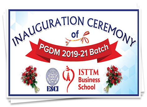 Inauguration Ceremony of PGDM 2018 - 20 Batch